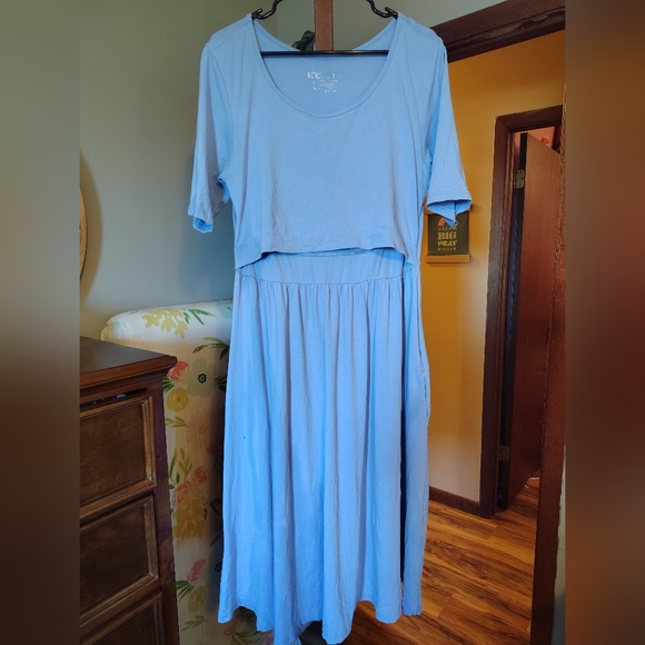 Latched Mama Dresses & Skirts - SOLD Latched Mama Nursing Dress